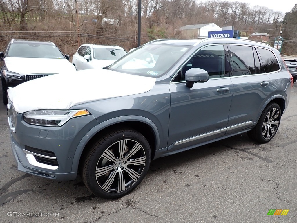 Thunder Gray Metallic 2021 Volvo XC90 T6 AWD Inscription Exterior Photo #140731121