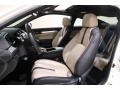 Black/Ivory 2018 Honda Civic Touring Coupe Interior Color