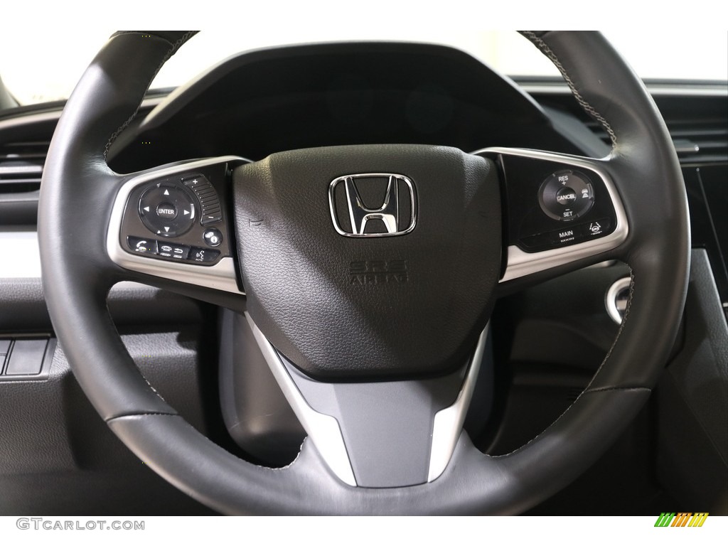 2018 Honda Civic Touring Coupe Steering Wheel Photos