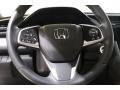 Black/Ivory 2018 Honda Civic Touring Coupe Steering Wheel