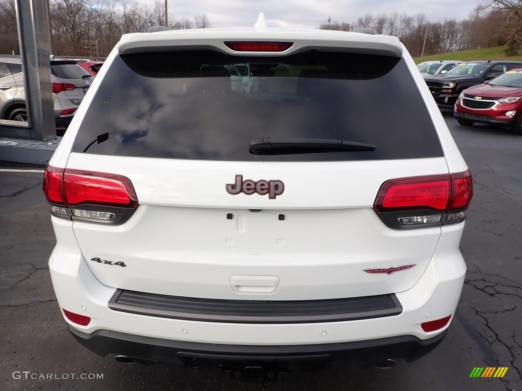 2017 Grand Cherokee Trailhawk 4x4 - Bright White / Black/Dark Ruby Red photo #10