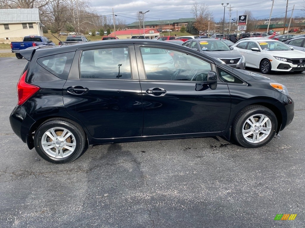 2014 Versa Note S Plus - Super Black / Charcoal photo #5