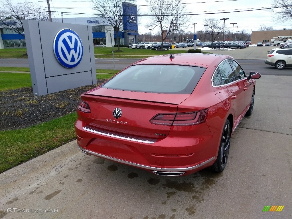 Kings Red Metallic 2021 Volkswagen Arteon SEL Premium R-Line 4Motion Exterior Photo #140731700