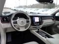 2021 Volvo XC60 Blonde/Charcoal Interior Dashboard Photo