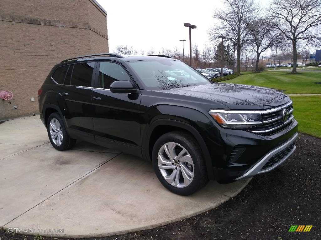 Racing Green 2021 Volkswagen Atlas SE 4Motion Exterior Photo #140731966