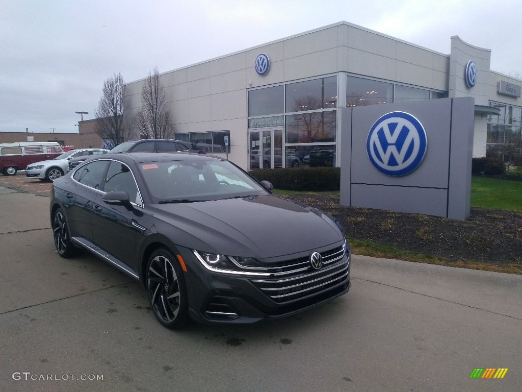 Urano Gray 2021 Volkswagen Arteon SEL Premium R-Line 4Motion Exterior Photo #140732066