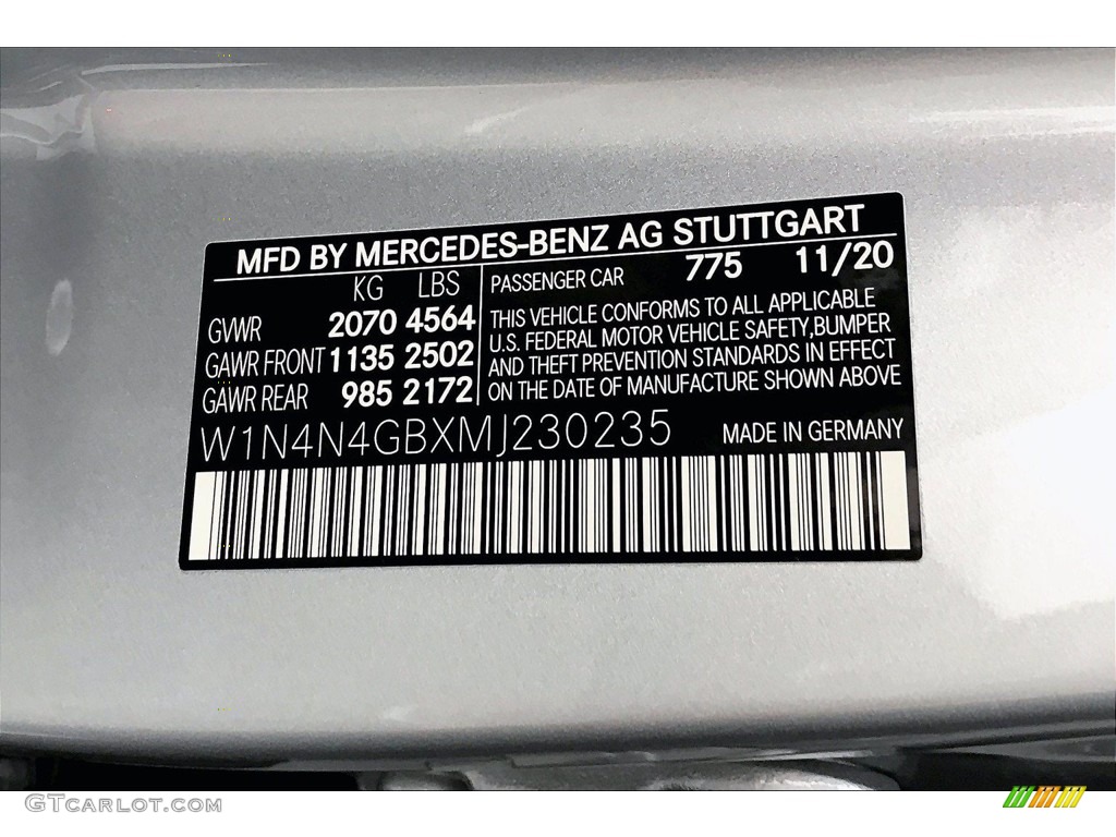 2021 GLA 250 - Iridium Silver Metallic / Macchiato Beige photo #11