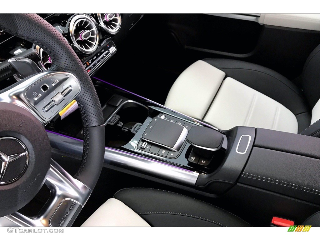 2021 GLA AMG 35 4Matic - Cosmos Black Metallic / Neva Grey/Black photo #7