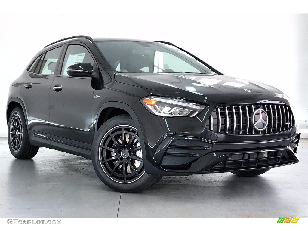 Cosmos Black Metallic 2021 Mercedes-Benz GLA AMG 35 4Matic Exterior Photo #140732502