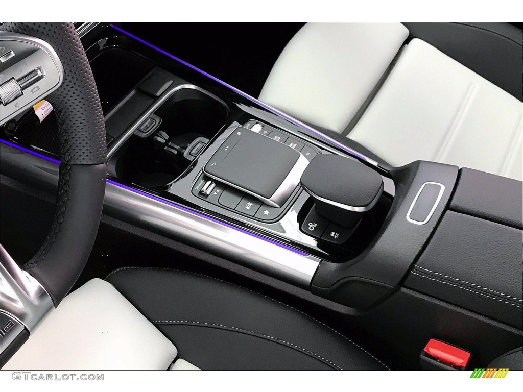 2021 GLA AMG 45 4Matic - Cosmos Black Metallic / Neva Grey/Black photo #7