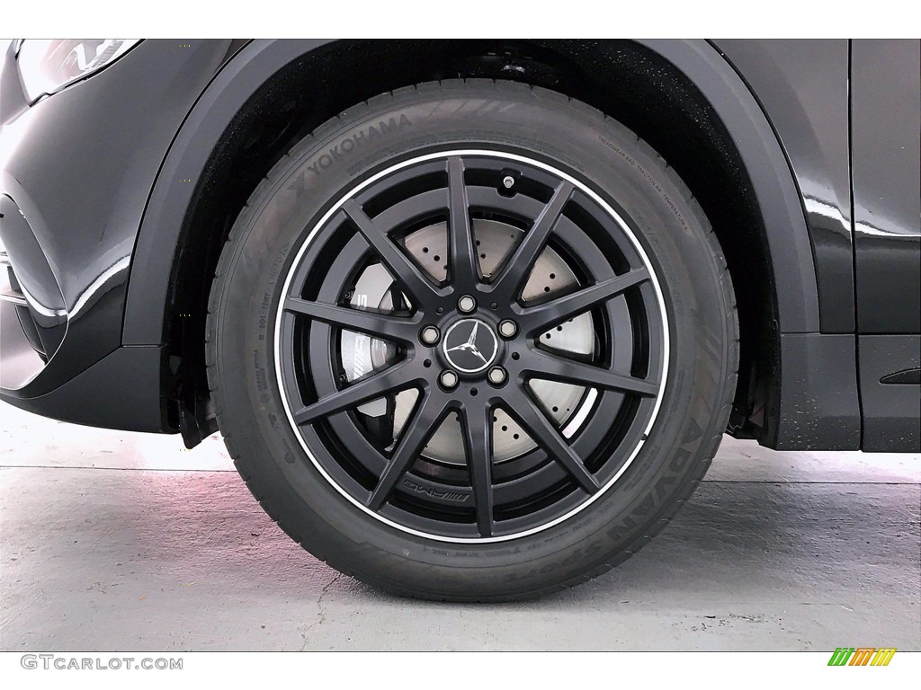2021 GLA AMG 45 4Matic - Cosmos Black Metallic / Neva Grey/Black photo #9