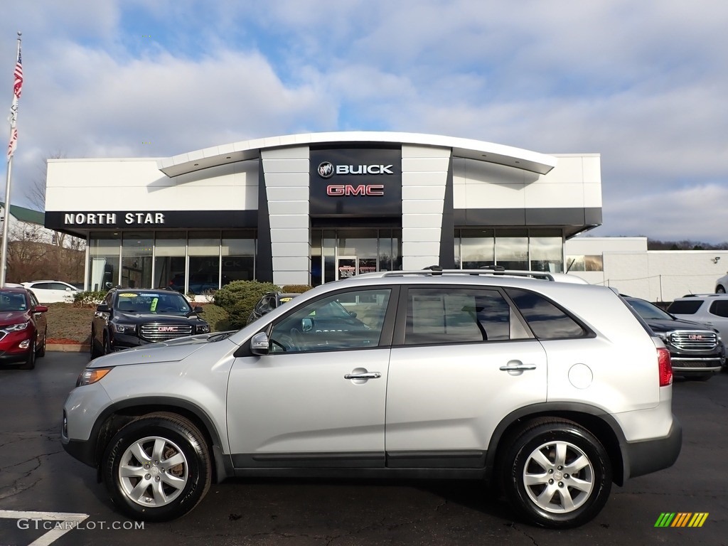 2011 Sorento LX - Bright Silver / Gray photo #1