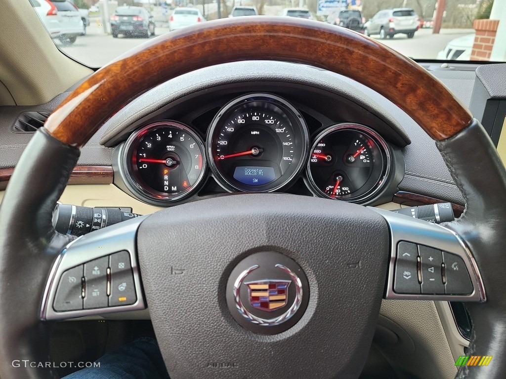 2013 CTS 3.6 Sedan - Crystal Red Tintcoat / Cashmere/Cocoa photo #11