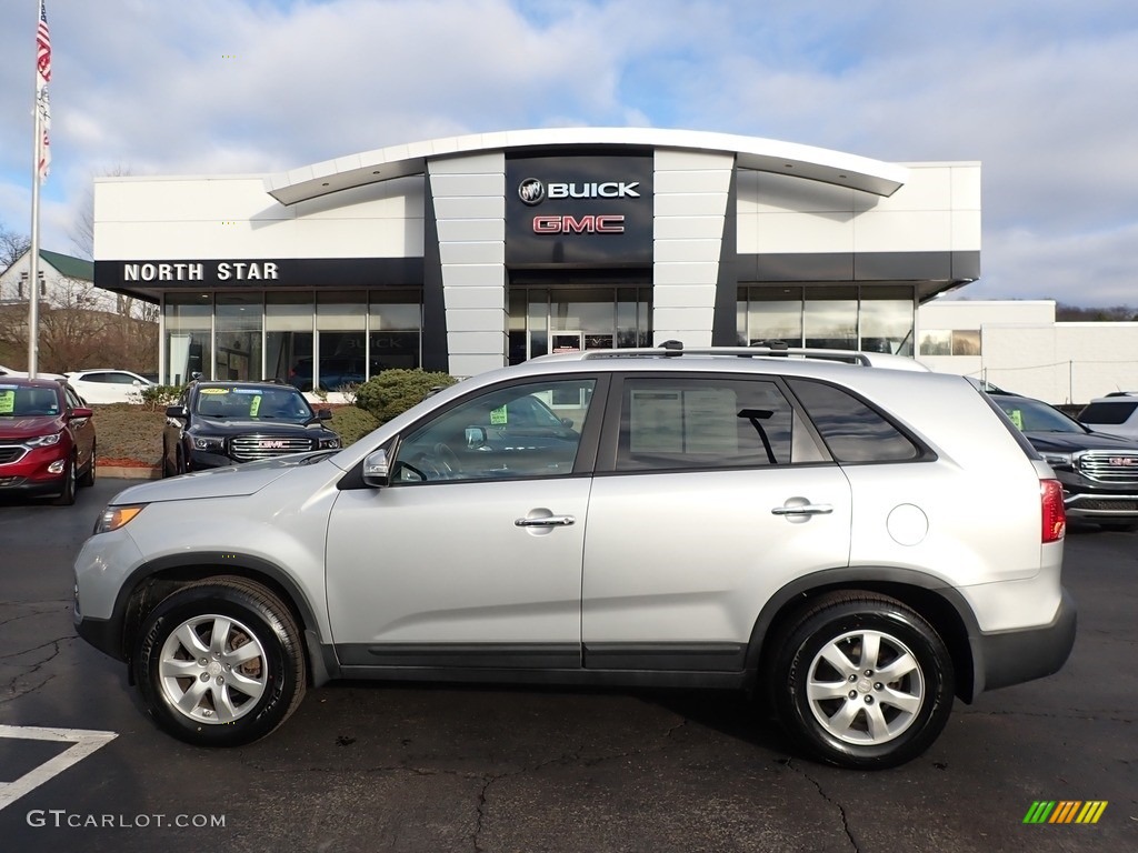 2011 Sorento LX - Bright Silver / Gray photo #13