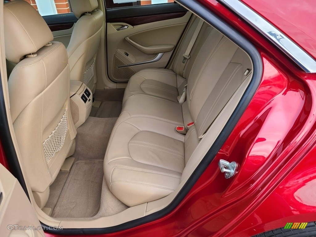 2013 CTS 3.6 Sedan - Crystal Red Tintcoat / Cashmere/Cocoa photo #34