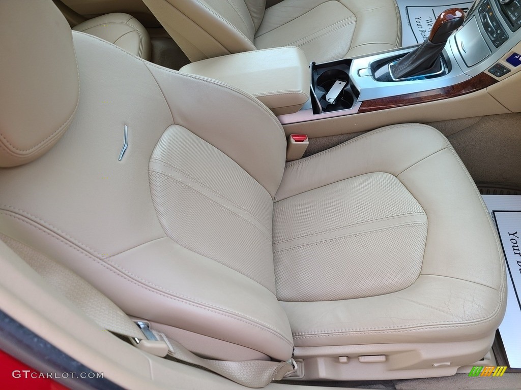 2013 CTS 3.6 Sedan - Crystal Red Tintcoat / Cashmere/Cocoa photo #48