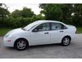 2001 Cloud 9 White Ford Focus SE Sedan  photo #2