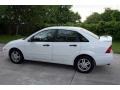 2001 Cloud 9 White Ford Focus SE Sedan  photo #3