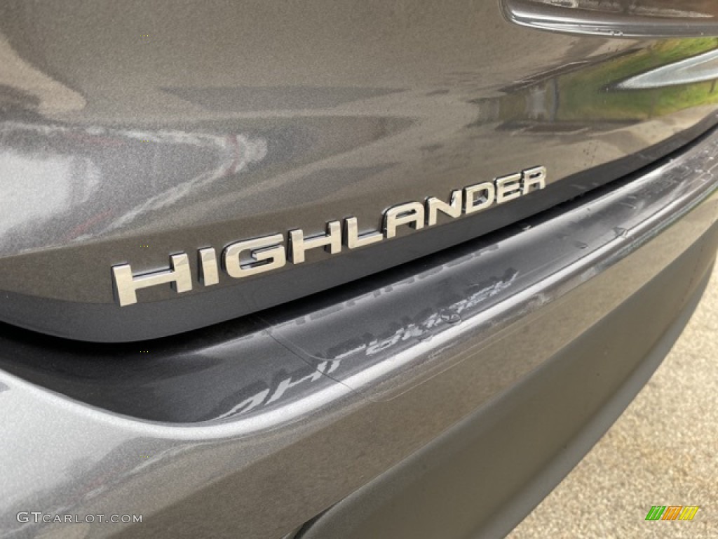 2021 Highlander XLE AWD - Magnetic Gray Metallic / Black photo #26