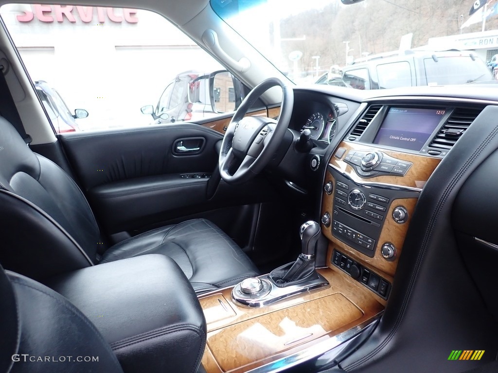 2014 QX80 AWD - Liquid Platinum / Graphite photo #12