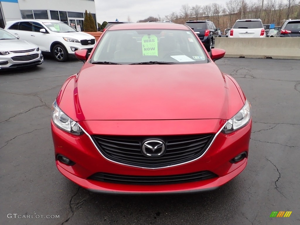 2016 Mazda6 Sport - Soul Red Metallic / Sand photo #12