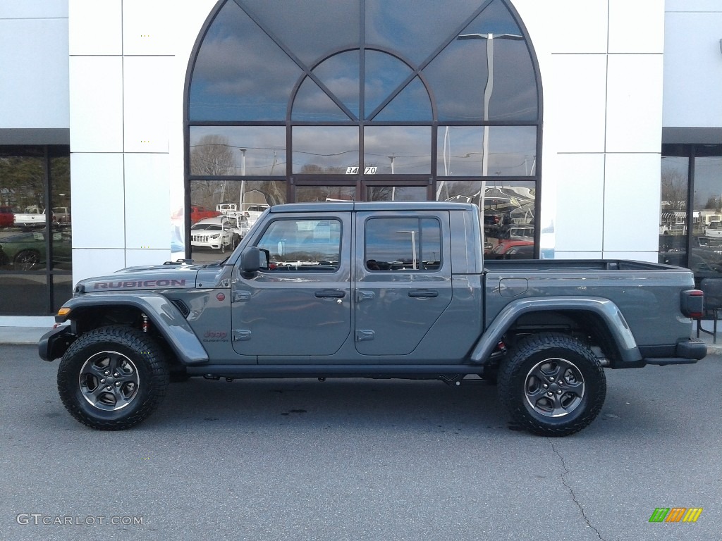 2021 Gladiator Rubicon 4x4 - Sting-Gray / Black photo #1