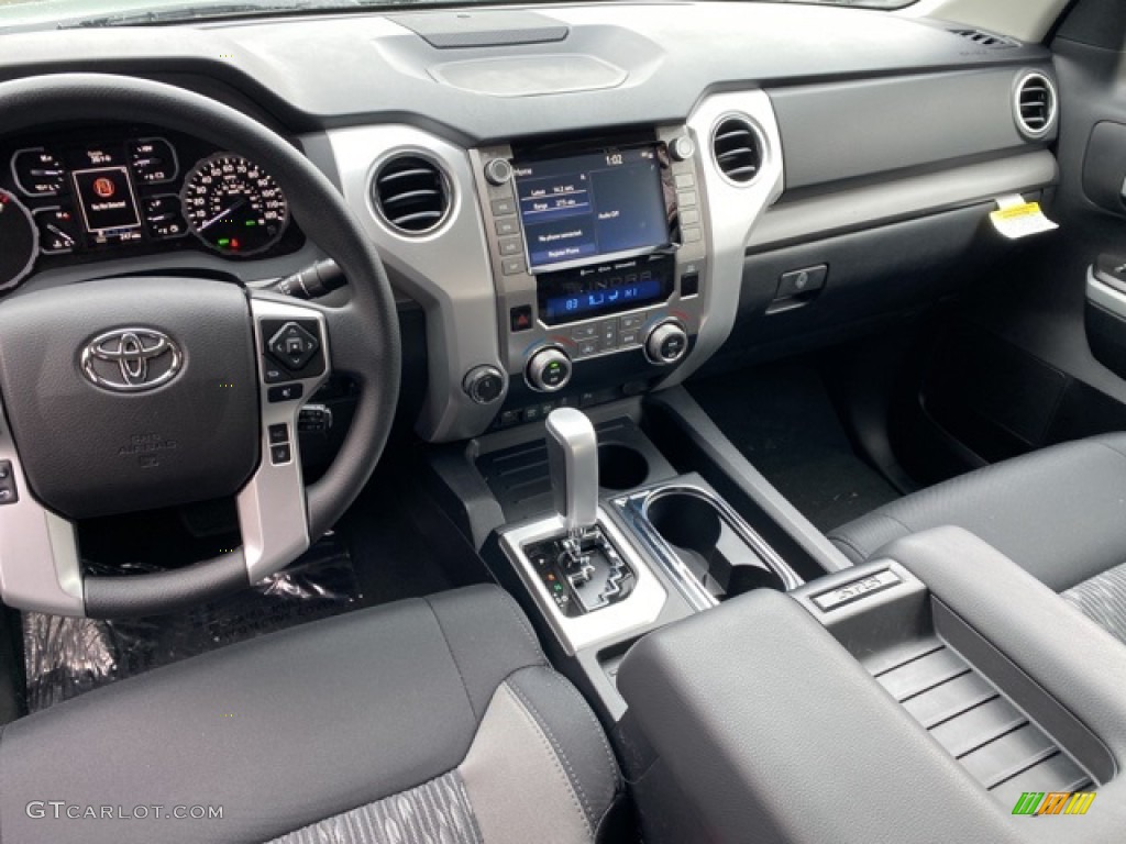 2021 Toyota Tundra SR5 CrewMax 4x4 Black Dashboard Photo #140735550