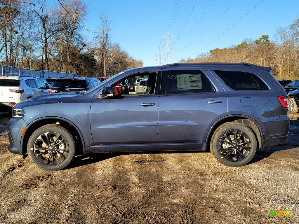 Reactor Blue Pearl 2021 Dodge Durango GT AWD Exterior Photo #140735628