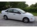 2001 Cloud 9 White Ford Focus SE Sedan  photo #9