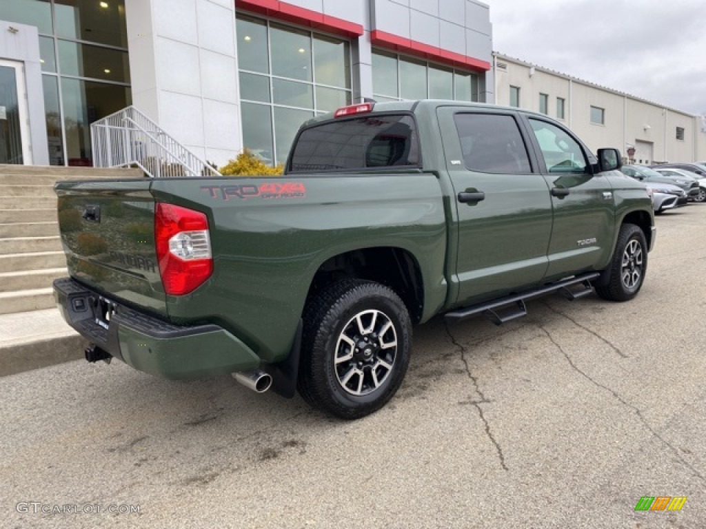 2021 Tundra SR5 CrewMax 4x4 - Army Green / Black photo #13