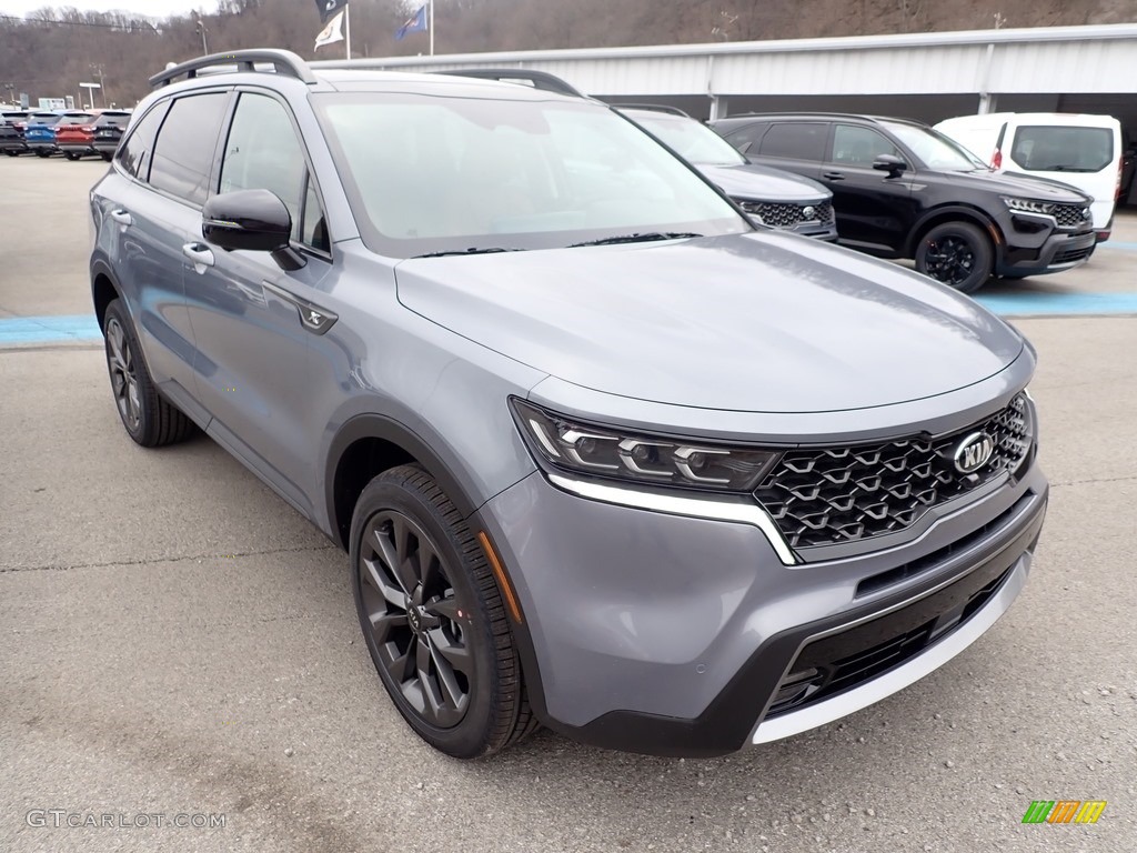 2021 Sorento SX AWD - Everlasting Silver / Black photo #3