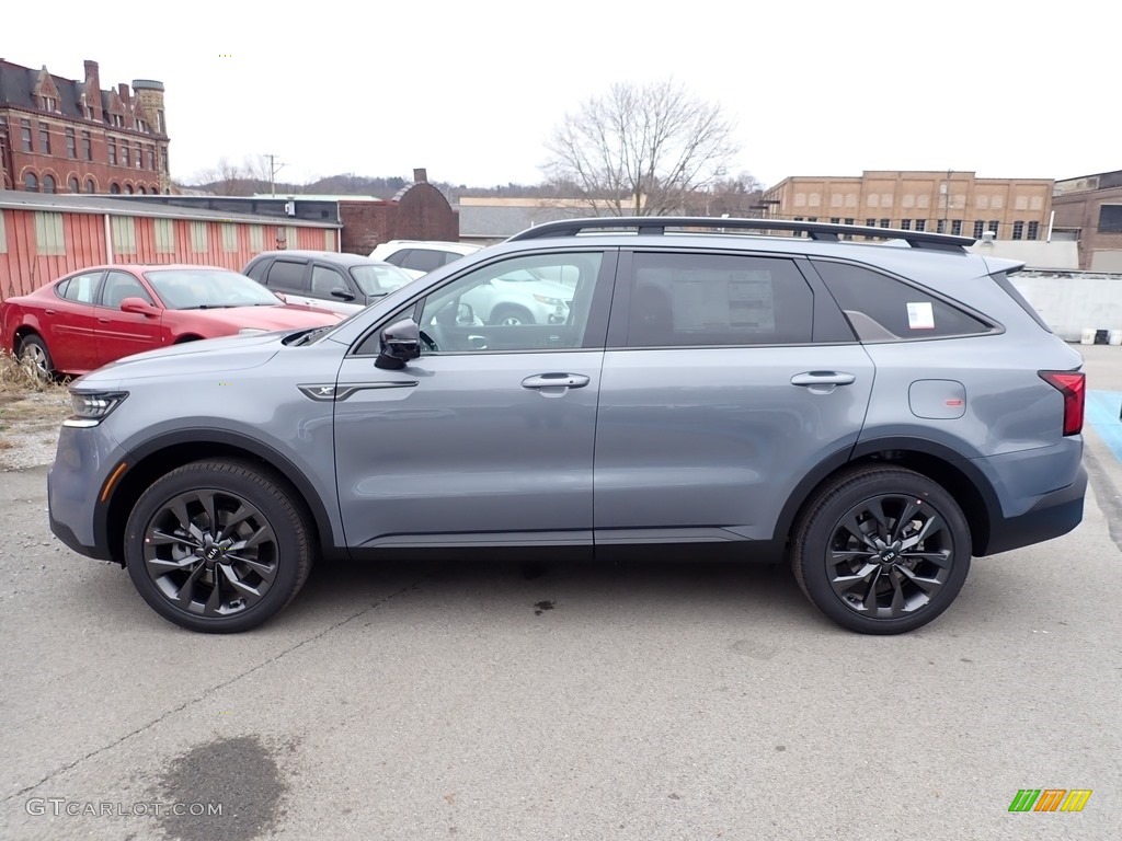 2021 Sorento SX AWD - Everlasting Silver / Black photo #6