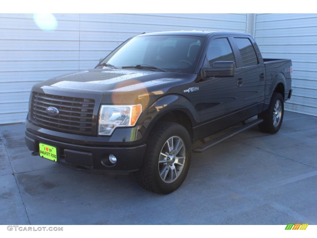 2014 F150 STX SuperCrew 4x4 - Sterling Grey / Steel Grey photo #4