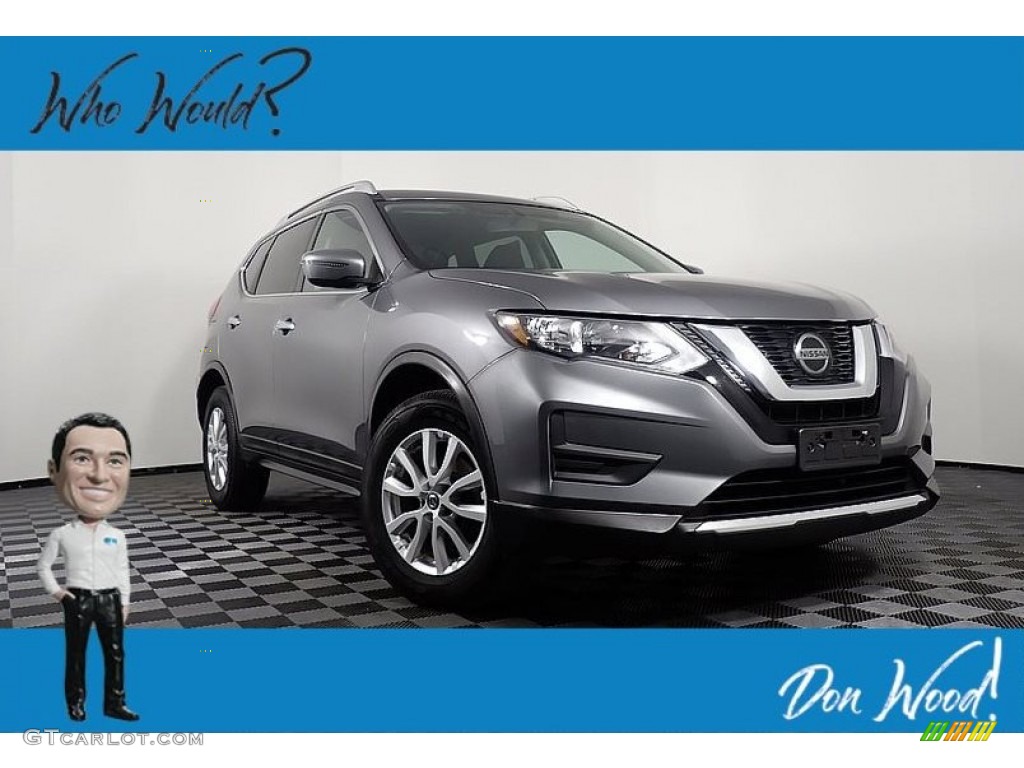 2018 Rogue SV AWD - Gun Metallic / Charcoal photo #1
