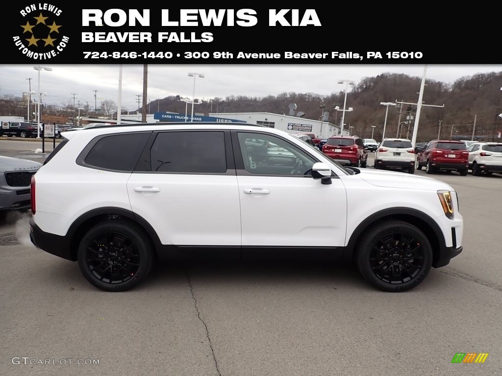 2021 Telluride SX AWD - Snow White Pearl / Black photo #1