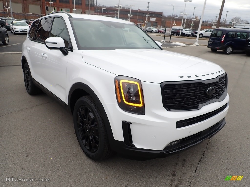 2021 Telluride SX AWD - Snow White Pearl / Black photo #3