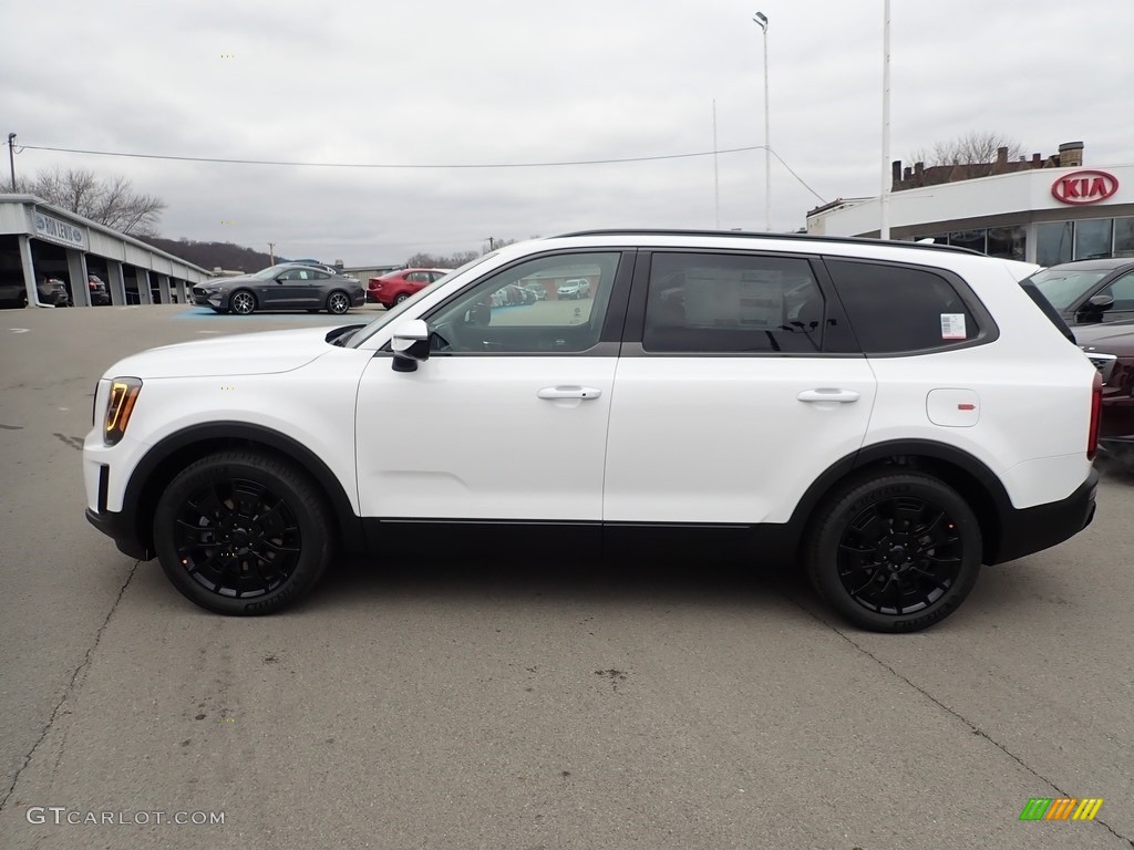 2021 Telluride SX AWD - Snow White Pearl / Black photo #6