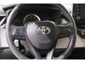 Light Gray 2020 Toyota Corolla LE Steering Wheel