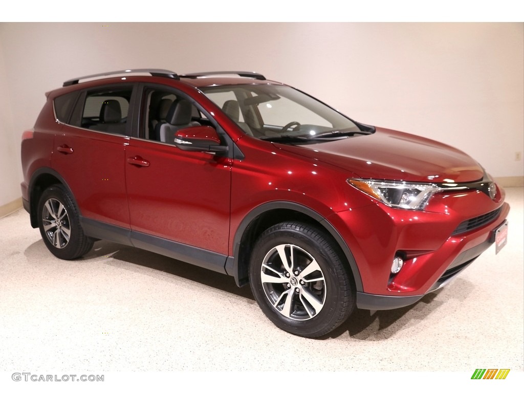 2018 RAV4 XLE - Ruby Flare Pearl / Ash photo #1