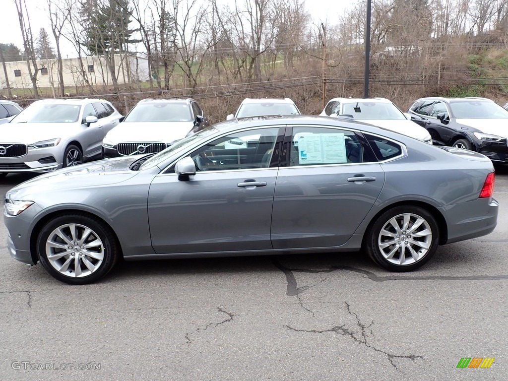Osmium Grey Metallic 2017 Volvo S90 T6 AWD Exterior Photo #140739453