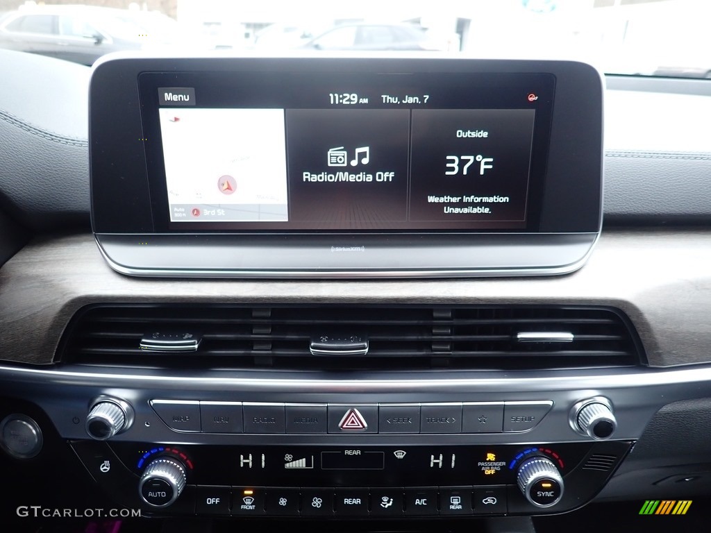 2021 Telluride EX AWD - Ebony Black / Black photo #16