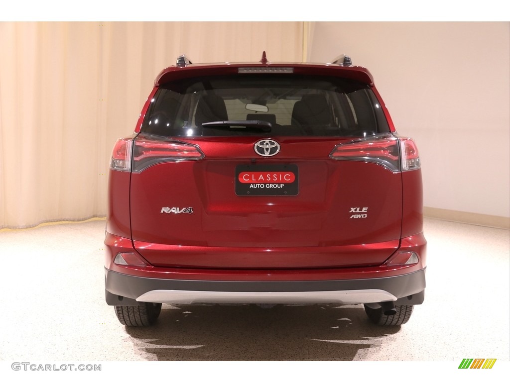 2018 RAV4 XLE - Ruby Flare Pearl / Ash photo #18