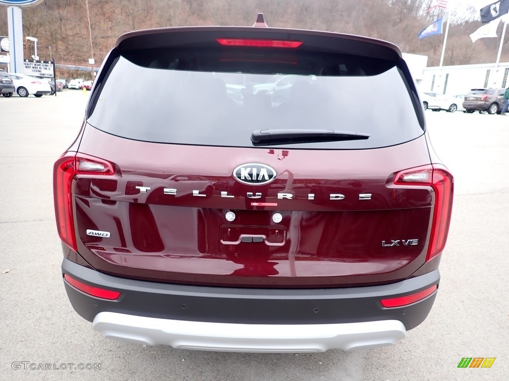 2021 Telluride LX AWD - Sangria / Black photo #8