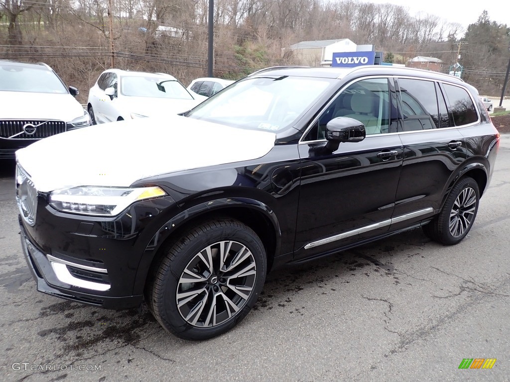 Onyx Black Metallic 2021 Volvo XC90 T8 eAWD Momentum Plug-in Hybrid Exterior Photo #140739968