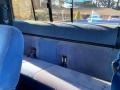 1996 Ford F250 Blue Interior Rear Seat Photo