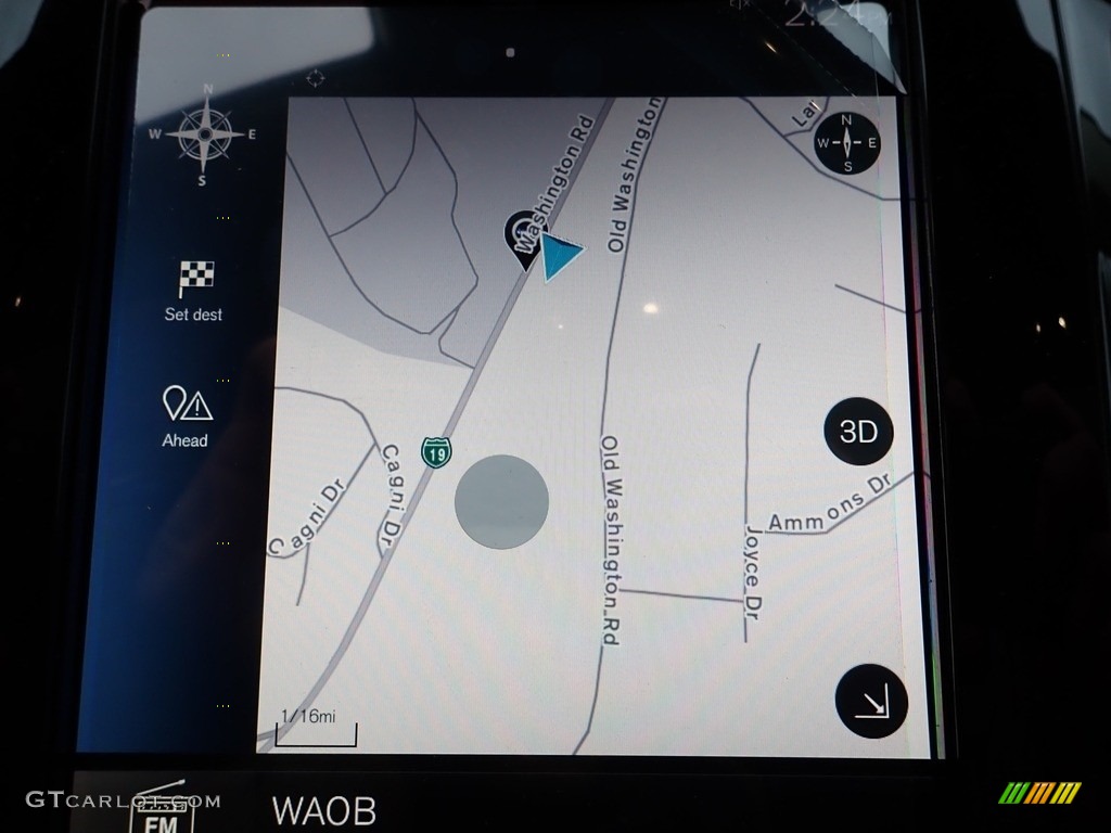 2021 Volvo XC90 T8 eAWD Momentum Plug-in Hybrid Navigation Photos