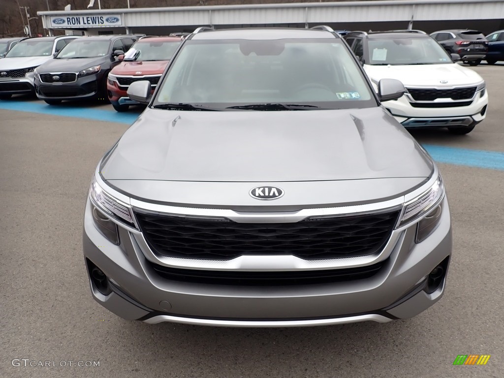 2021 Seltos S AWD - Steel Gray / Black photo #4