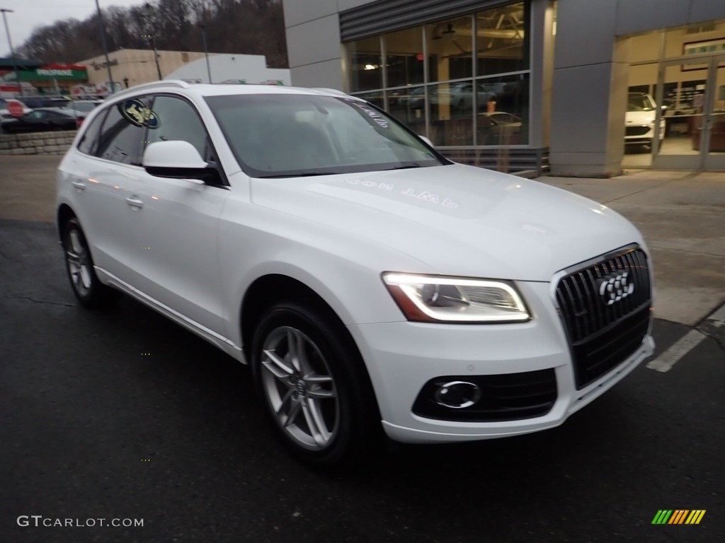 2016 Q5 2.0 TFSI Premium Plus quattro - Ibis White / Pistachio Beige photo #9