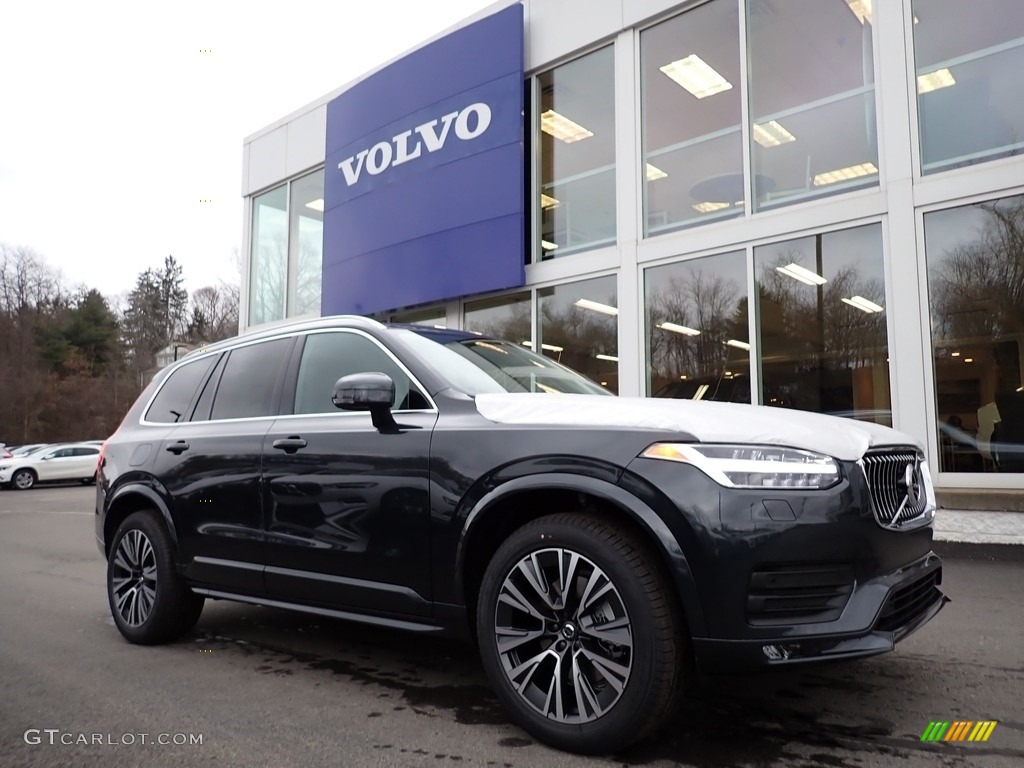 Savile Gray Metallic 2021 Volvo XC90 T5 AWD Momentum Exterior Photo #140740558