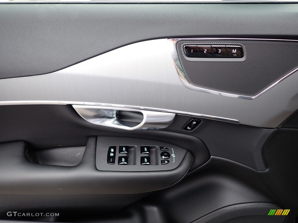 2021 Volvo XC90 T5 AWD Momentum Charcoal Door Panel Photo #140740795
